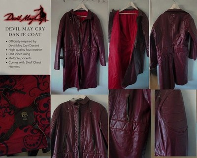 Devil May Cry Netflix Film Dante Cosplay Jacke Adult Größe XL