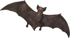 Brown Bat Figurine - Detailed 9" Plastic Model Figure - Fun Educational Play Toy