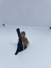 M202 Manoil Toy Soldier 536 Anti Aircraft Gunner Vintage Dimestore Army; GR