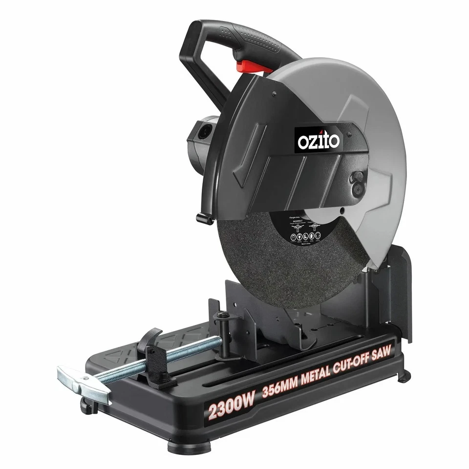 Ozito 2300W 355mm Abrasive Metal Steel Cut Off Drop Chop Saw - 3yr Replace Wty - image 2 of 3