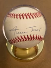 Willie Mays Giants HOF signed auto baseball PSA/DNA  ONL Leonard Coleman  ball
