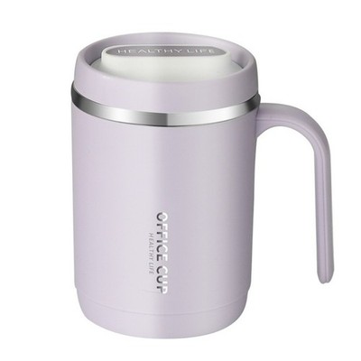 Double anti scald tea cup, covered mug, coffee cup,Stainless Steel Tumbler