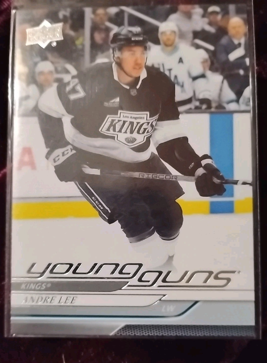 2024-25 Upper Deck Series 2 Young Guns Andre Lee #482 Rookie (RC)