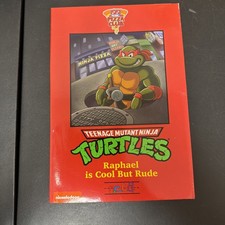 NECA TEENAGE MUTANT NINJA TURTLES PIZZA CLUB RAPHAEL IS COOL BUT RUDE FIGURE