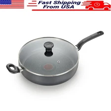 5Qt. Jumbo Cooker Nonstick Pro-Glide Thermo-Spot Heat Oven Safe Up to 350°F New