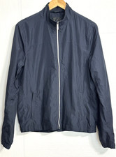 Giacca biker Emilio Pucci nylon blu scuro taglia L