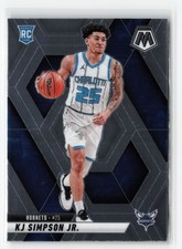 KJ SIMPSON JR. #239 RC 2024-25 PANINI MOSAIC HORNETS