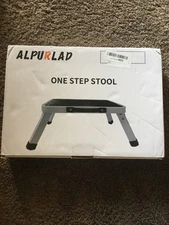 NEW IN BOX! Alpurlad Foldable One Step Foot Stool