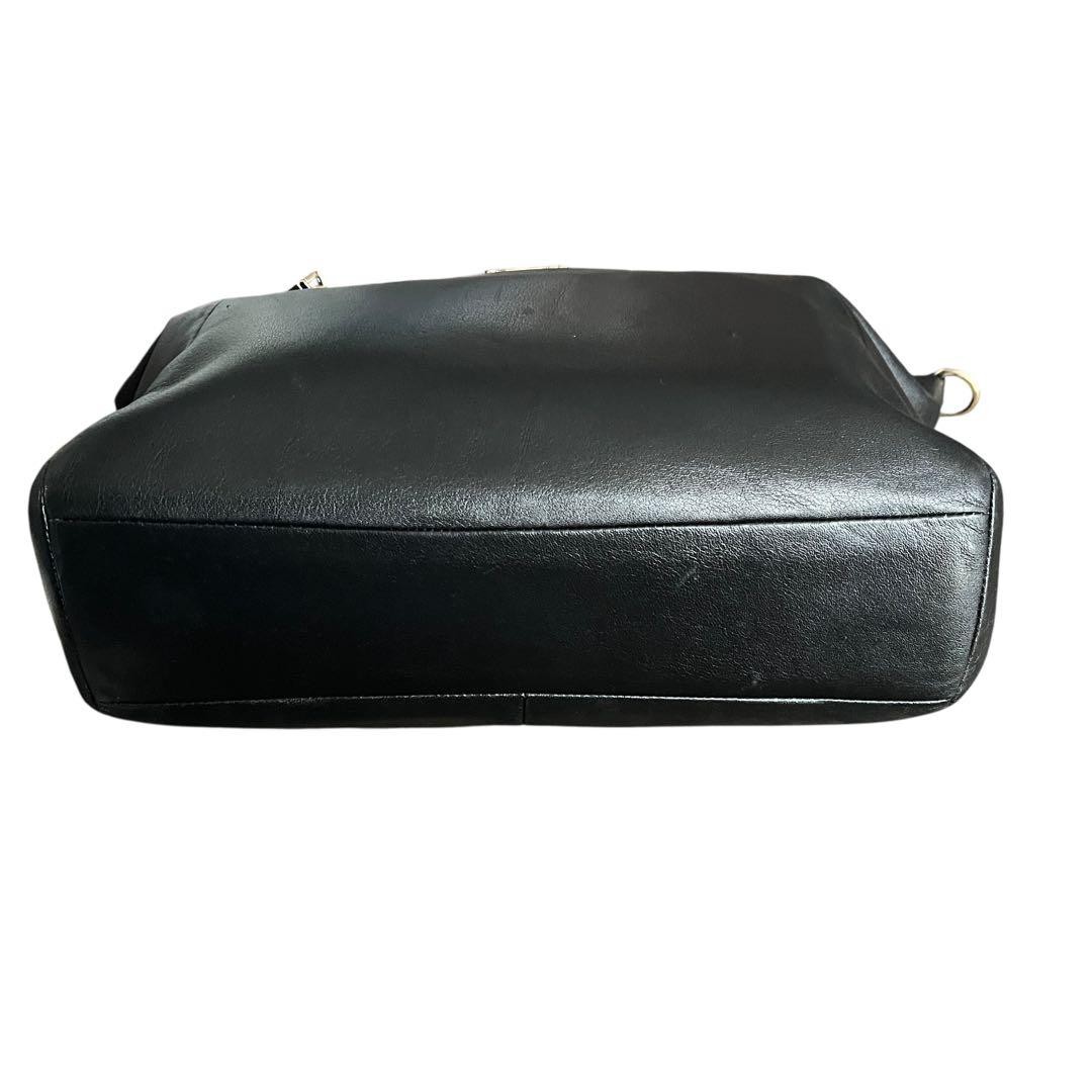 Rare  Item COACH Python Embossed Leather Handbag … - image 9