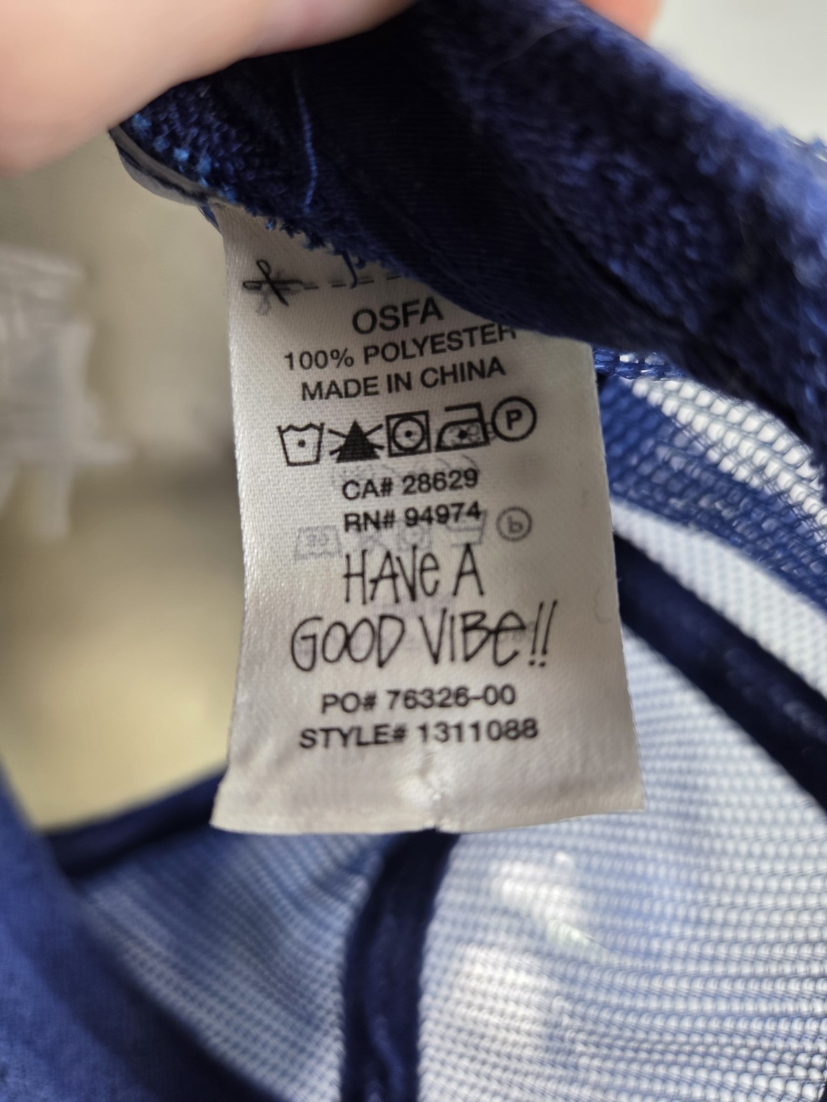 Stussy Big Basic Adjustable Trucker Hat Snap Back… - image 5