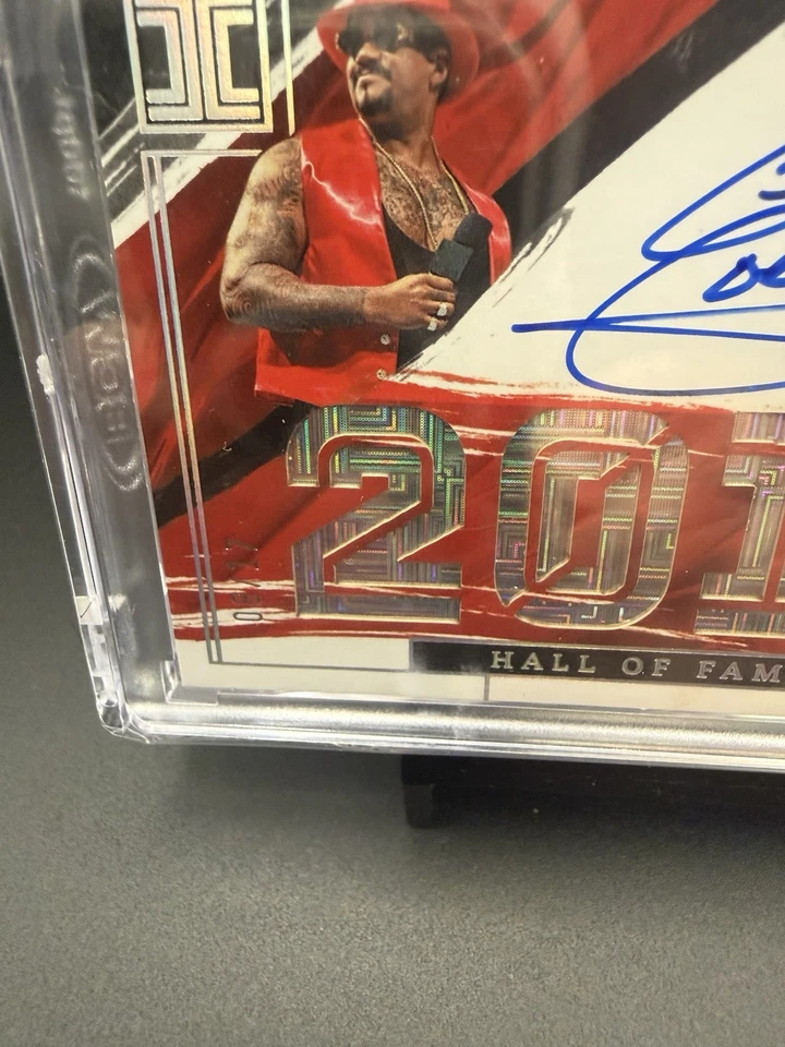 The Godfather - 2022 Panini Impeccable WWE - Hall Of Fame On-Card SP Auto #8/17 - Image 3 of 3