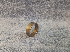 Wyoming Handcrafted Washington Quarters coin ring, size 8 2007
