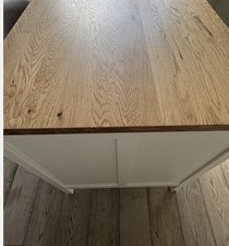 IKEA Tornviken Kitchen Island, Off-White/Oak