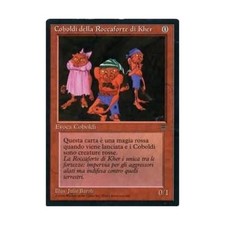 WotC MtG Legends Italian Kobolds of Kher Keep (Italian) (C) EX