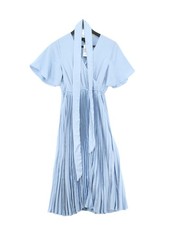 In The Style A-Line Midi Dress UK4 in Blue