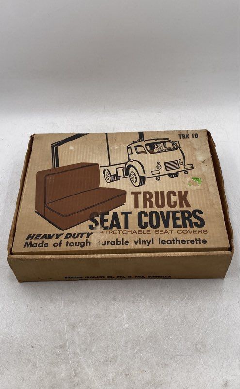 Sterling Products Co. Inc. Brown TRK-10 Heavy Duty Truck Seat Covers With Manual