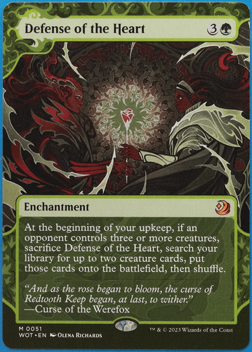 Defense of the Heart Wilds of Eldraine: Enchanting Tales NM (503956) ABUGames