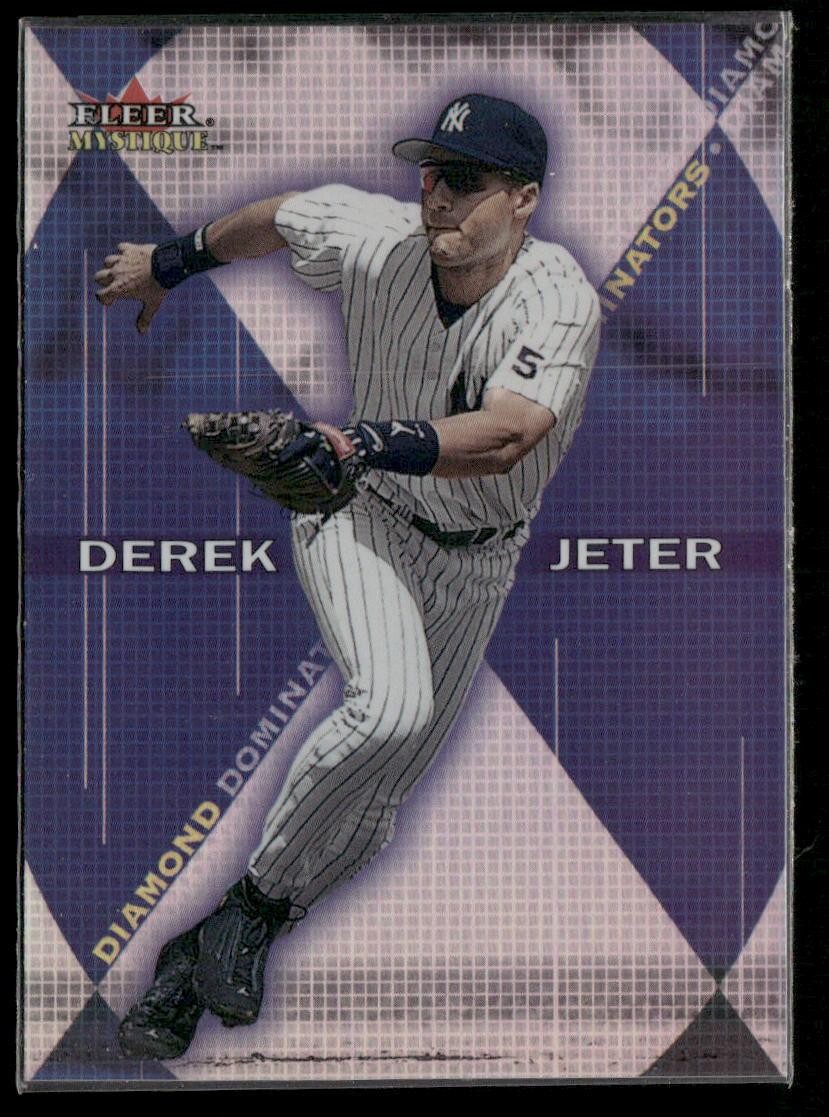 2000 Fleer Mystique #9DD Derek Jeter Diamond Dominators