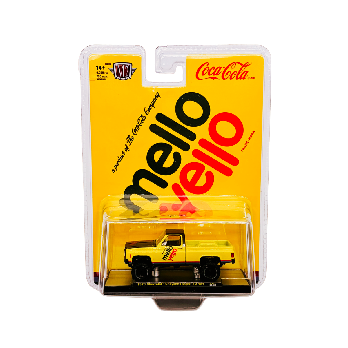 M2 Machines 1973 Chevrolet Cheyenne Super 10 4x4 Mello Yello