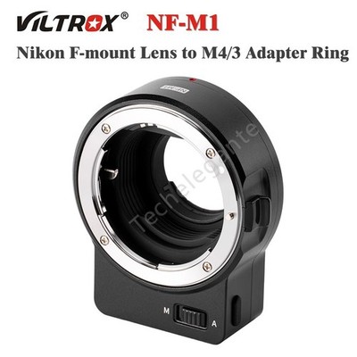 Viltrox NF-M1 Auto focus Lens Adapter   Nikon F to M4/3 Camera