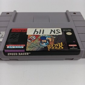 SNES Speed Racer (Super NES) Video Game - Authentic - Tested Working
