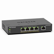 Netgear GS305EP-NAS Managed Switch 5-Port POE 