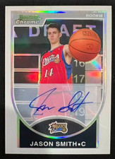 JASON SMITH 2007-08 Bowman Chrome Refractor AUTO #137 Rookie Card RC #288/479. rookie card picture