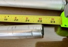 Vintage MTB Handlebars Lot (3) Aluminum Flat 25.4mm Clamp 560mm 5-6° Sweep — photo 3