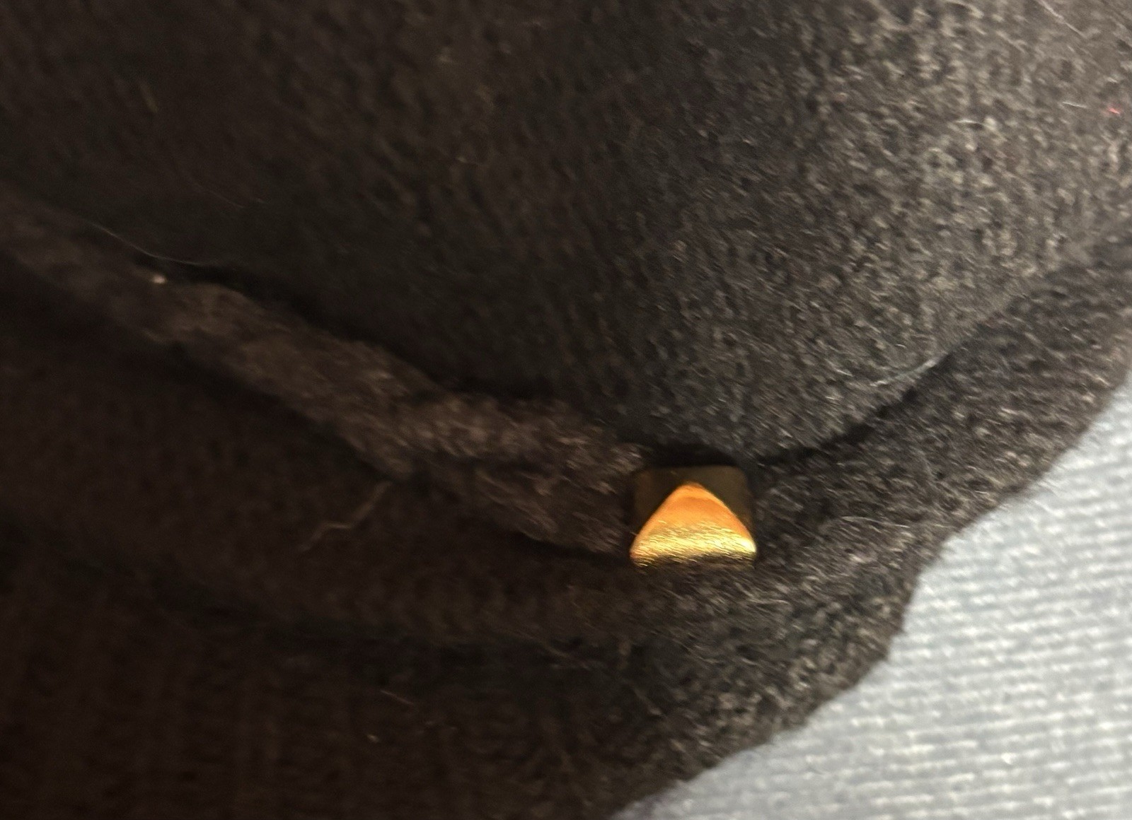 Vintage Ralph Lauren Woman’s Black Ribbed Cabbie Newsboy Cap  thumbnail 5