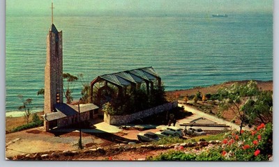 CA, Rancho Palos Verdes, Aerial View, Vintage Postcard