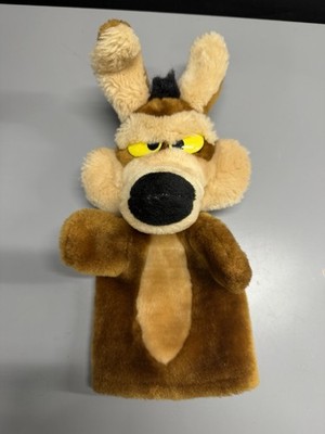 Looney Tunes Wile E Coyote Hand Puppet 11'' Pretend Play 24K 90's