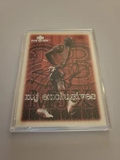 Michael Jordan Hand-Signed Auto 1999 Upper Deck MVP MJ Exclusives #200 W/COA