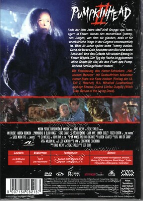 PUMPKINHEAD 2 Blood Wings (DVD) (Hardbox 