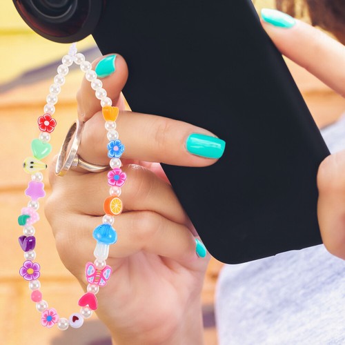 Perlenmobile Hanging -Kette Handy-Perlen-Armband Perlenbesetztes Telefonarmband - Zdjęcie 10 z 12