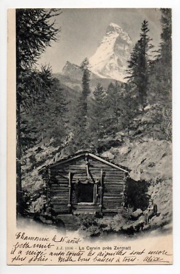 SWITZERLAND SWITZERLAND Canton of VALAIS Le CERVIN Gornergrat chalet near zermatt