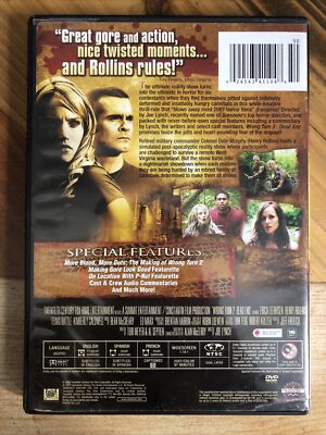 Wrong Turn 2: Dead End (Unrated) (DVD, 2006) Henry Rollins Erica