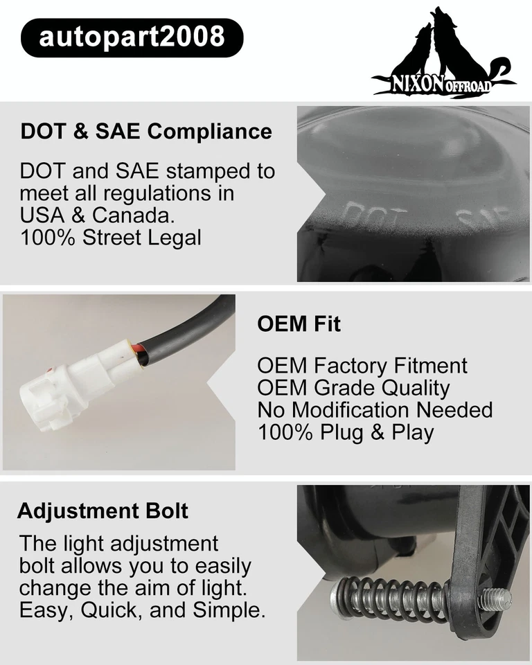 Luces antiniebla para Toyota Celica 2000 2001 2002 2003 2004 2005 luces de parachoques de conducción Foto 4 de 4