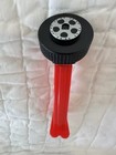 PEZ Red Black Tire Dispenser with Feet Vintage Rare Car Enthusiast Collectible — photo 1