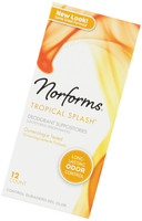 Norforms Tropical Splash Feminine Deodorant Suppositories, 12 Count (pack Of 3) Norforms Tropical Splash Feminine Deodorant Suppositories, 12 Count (pack Of 3)
