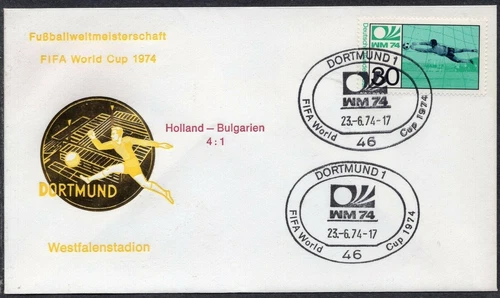 Germany 1974 - FIFA - World Cup - Dortmund - Nederland-Bulgaria 4:1- Cover