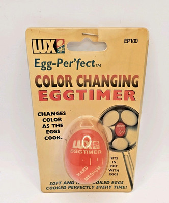 Egg Perfect Egg Timer CHANGES COLOR WHEN EGGS ARE PERFECTLY DONE NEW OLD STOCK