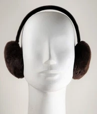 Real Brown Shearling Fur Earmuffs Newthe USA
