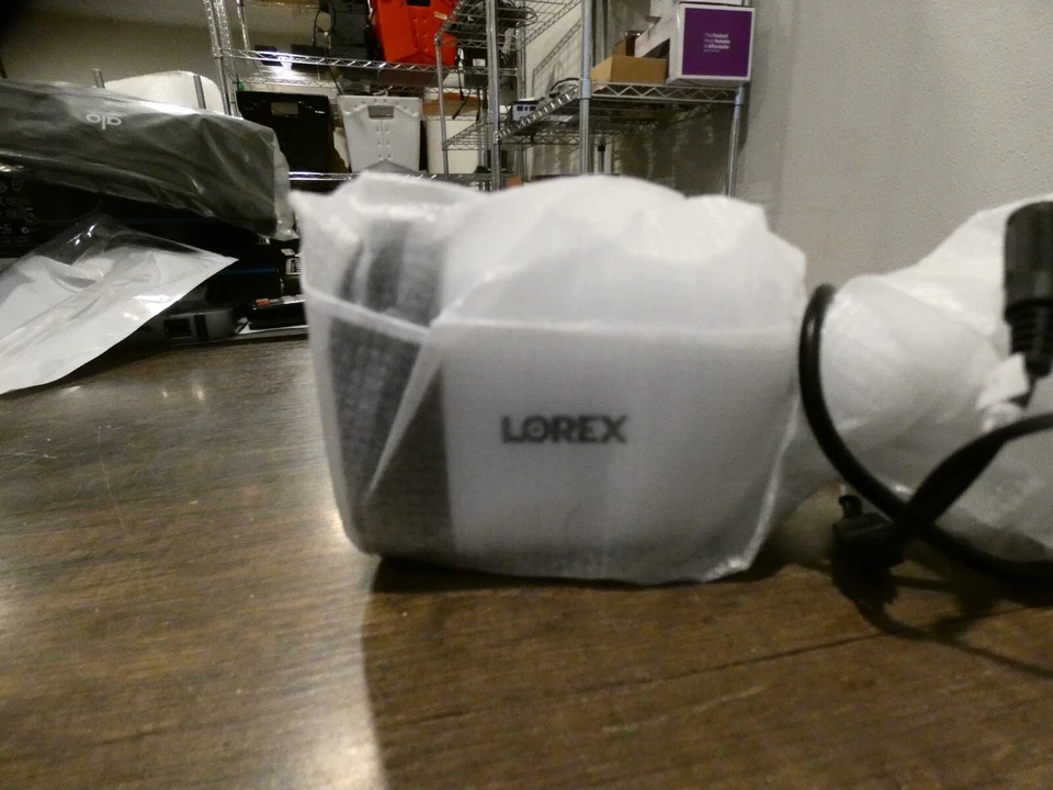 Open Box Lorex 1080p CVI Wired Deterrence Bullet Security Camera C241DA-Z White - Image 3 of 4