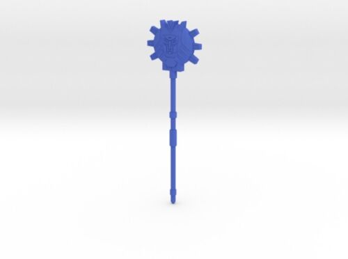 Custom Transformers Blue Planet X Autobot Cyber Planet Key Staff Shattered Glass - Picture 3 of 3