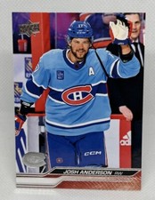Josh Anderson 2023-24 Upper Deck Series 1 #96 Montreal Canadiens