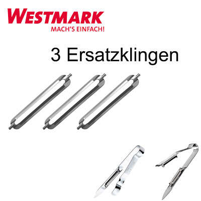 3 Westmark Ersatzklingen für Schäler 6070, 6071, 6072