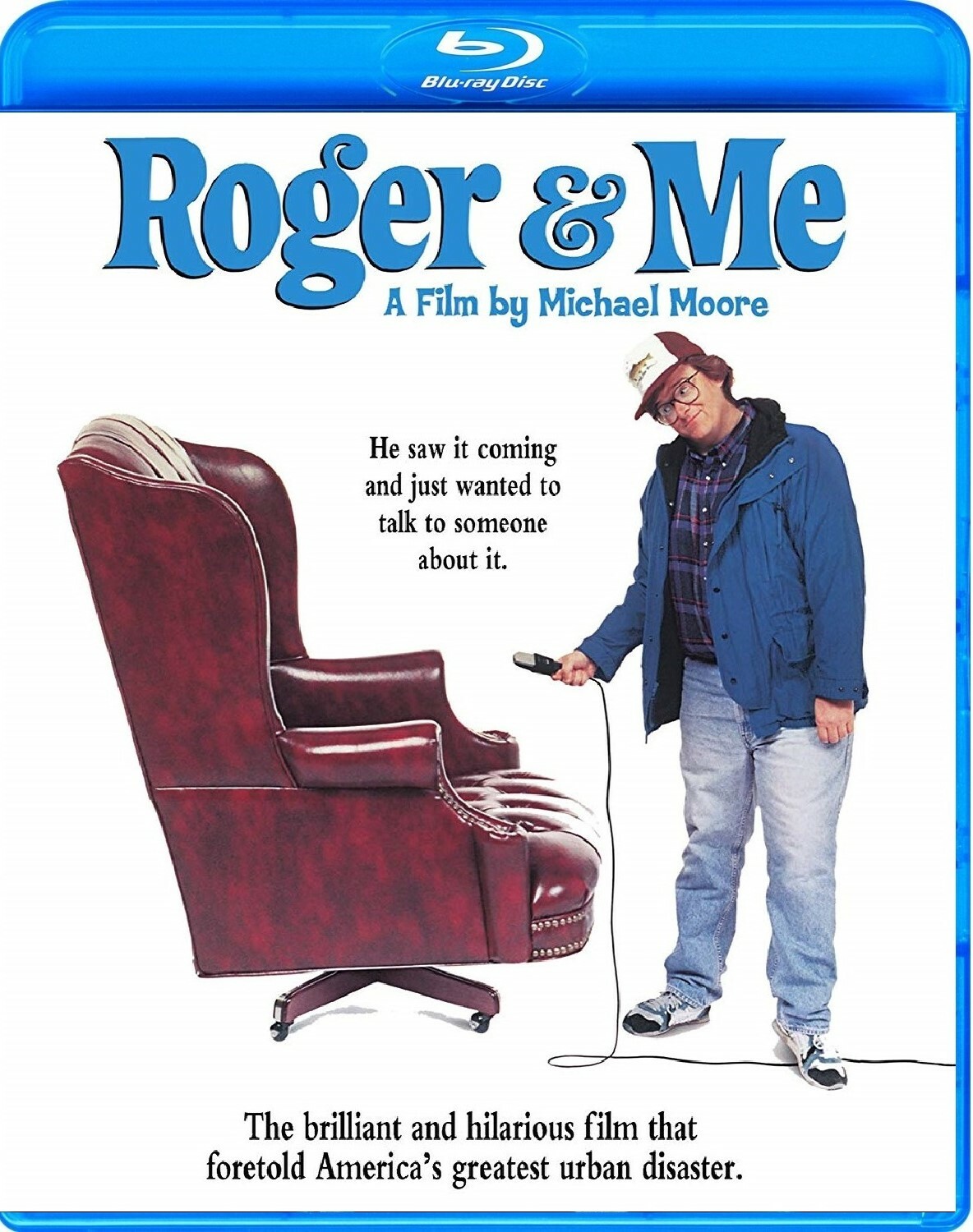 ROGER & ME  (MICHAEL MOORE)  *****NEW BLU-RAY*******