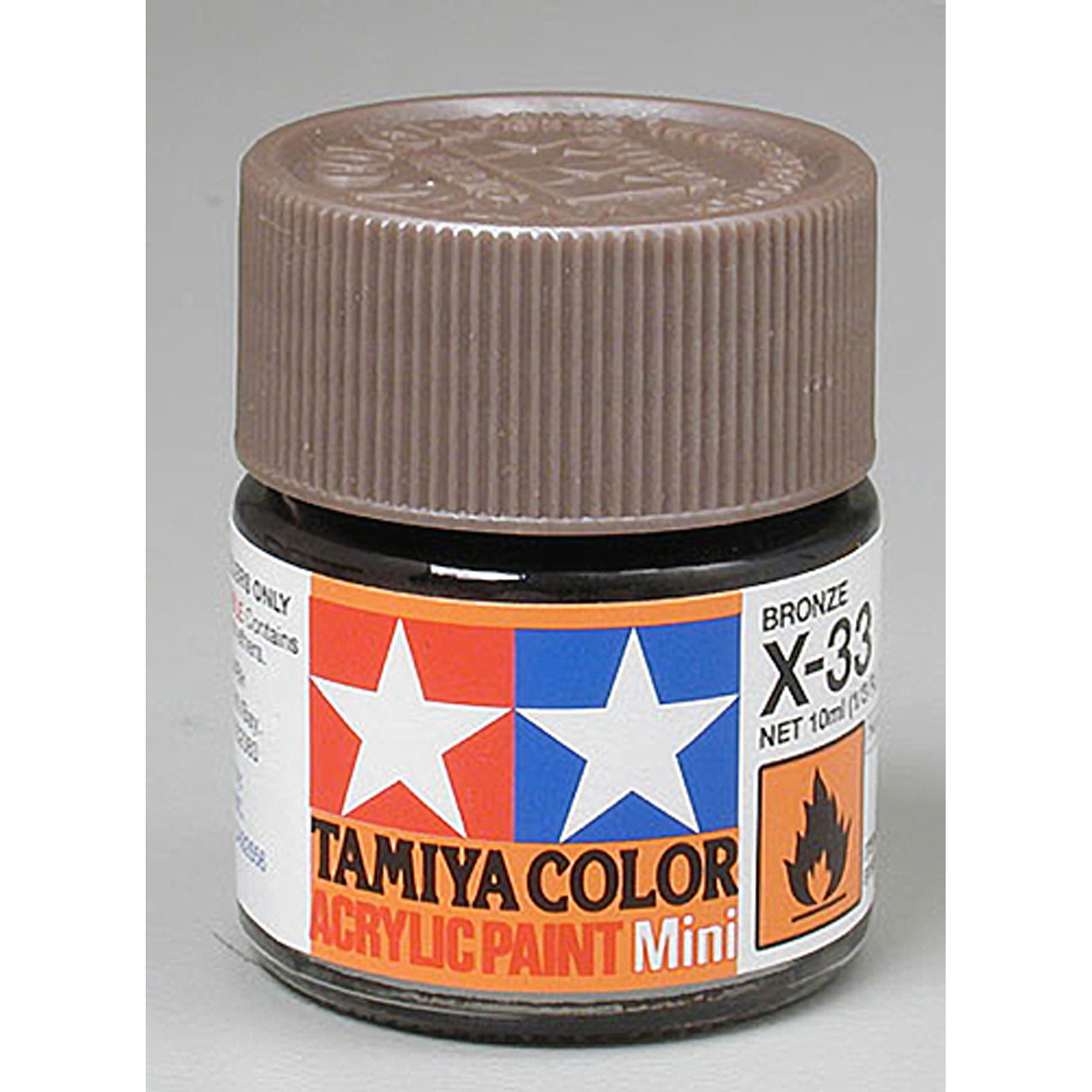 Tamiya America Inc Acrylic Mini X33 Metallic Bronze TAM81533 Plastics
