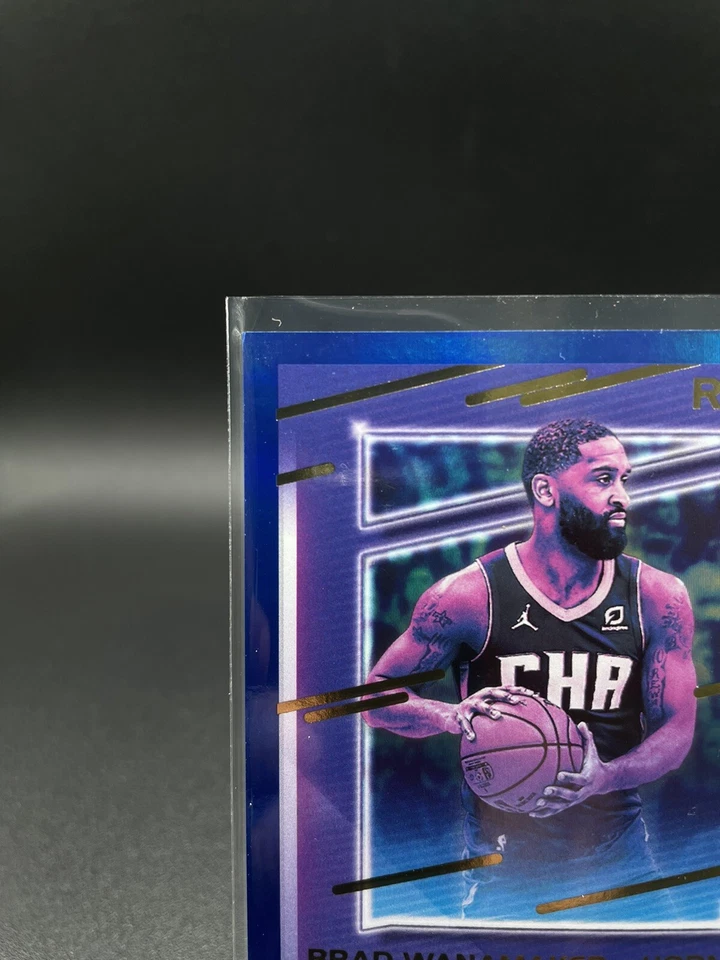 BRAD WANAMAKER 2020-21 Panini Recon Basketball BLUE FOIL SSP Auto Hornets /49 🔥 - Image 2 of 4