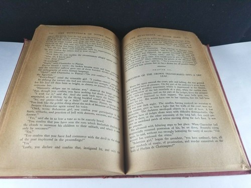 The Hunchback of Notre Dame - Victor Hugo / 1940 1st Triangle Edition - Picture 11 of 12